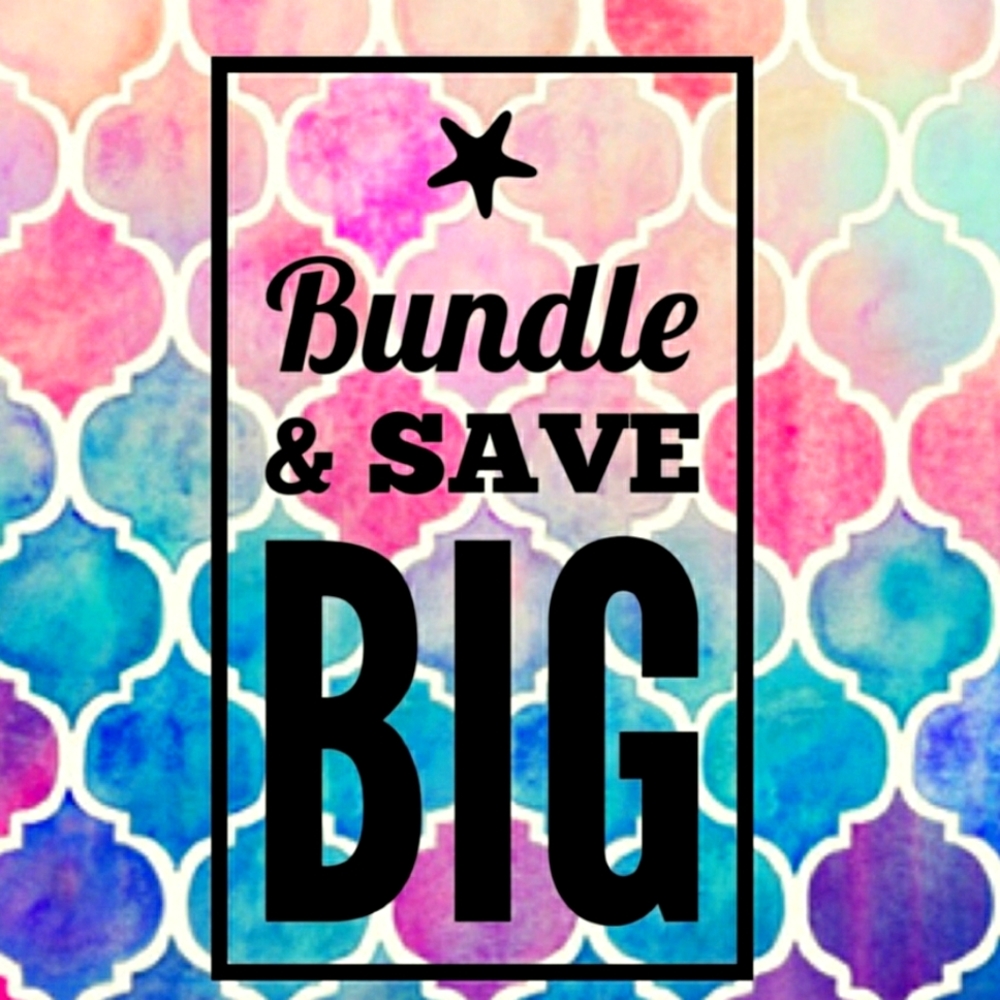 5 items for$25 or 3 items for $15 Throw me an offer for your your own bundle.
